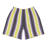 Retro Non-Binary Long Athletic Shorts