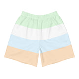 Unlabeled Flag Long Athletic Shorts