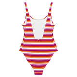 Lesbian Flag One-Piece Swimsuit