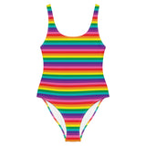 Original Rainbow Flag One-Piece Swimsuit