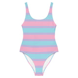 Pastel Bisexual One-Piece Swimsuit