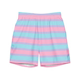 Pastel Bisexual Swim Trunks