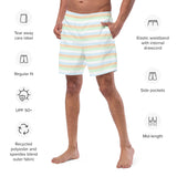 Unlabeled Flag Swim Trunks