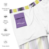 Retro Non-Binary Swim Trunks