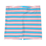 Transgender Flag Spandex Shorts
