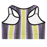 Retro Non-Binary Sports Bra