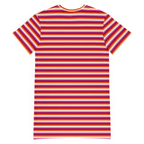 Lesbian Flag T-Shirt Dress