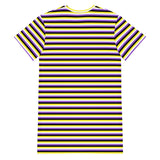 Non-Binary Flag T-Shirt Dress