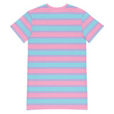Pastel Bisexual T-Shirt Dress