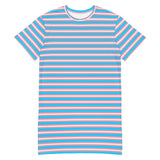 Transgender Flag T-Shirt Dress