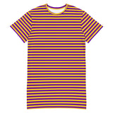 Intersex Striped Flag T-Shirt Dress
