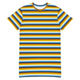 AroAce Flag T-Shirt Dress