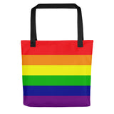 Rainbow Flag Tote Bag