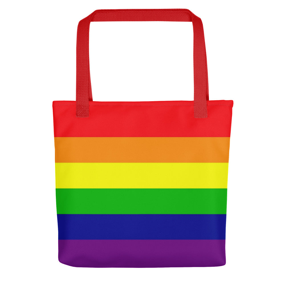 Rainbow Flag Tote Bag