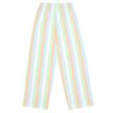 Unlabeled Pride Flag Wide-Leg Pants