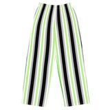 Agender Pride Flag Wide-Leg Pants