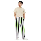 Agender Pride Flag Wide-Leg Pants
