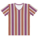 Retro Lesbian Fitted T-Shirt