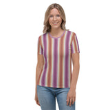 Retro Lesbian Fitted T-Shirt