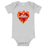 Burn the Patriarchy Baby Onesie