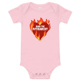 Burn the Patriarchy Baby Onesie