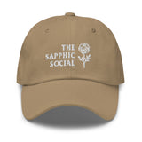 The Sapphic Social Rose Baseball Hat