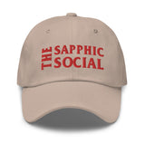The Sapphic Social Baseball Hat