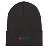 Bisexual Pride Hearts Beanie