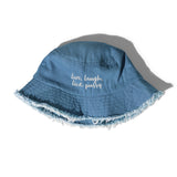 Live, Laugh, Lick Pussy Denim Bucket Hat