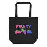 Fruity Bisexual Pride Tote Bag