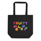 Fruity Rainbow Tote Bag