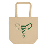 Snake Uterus Tote Bag