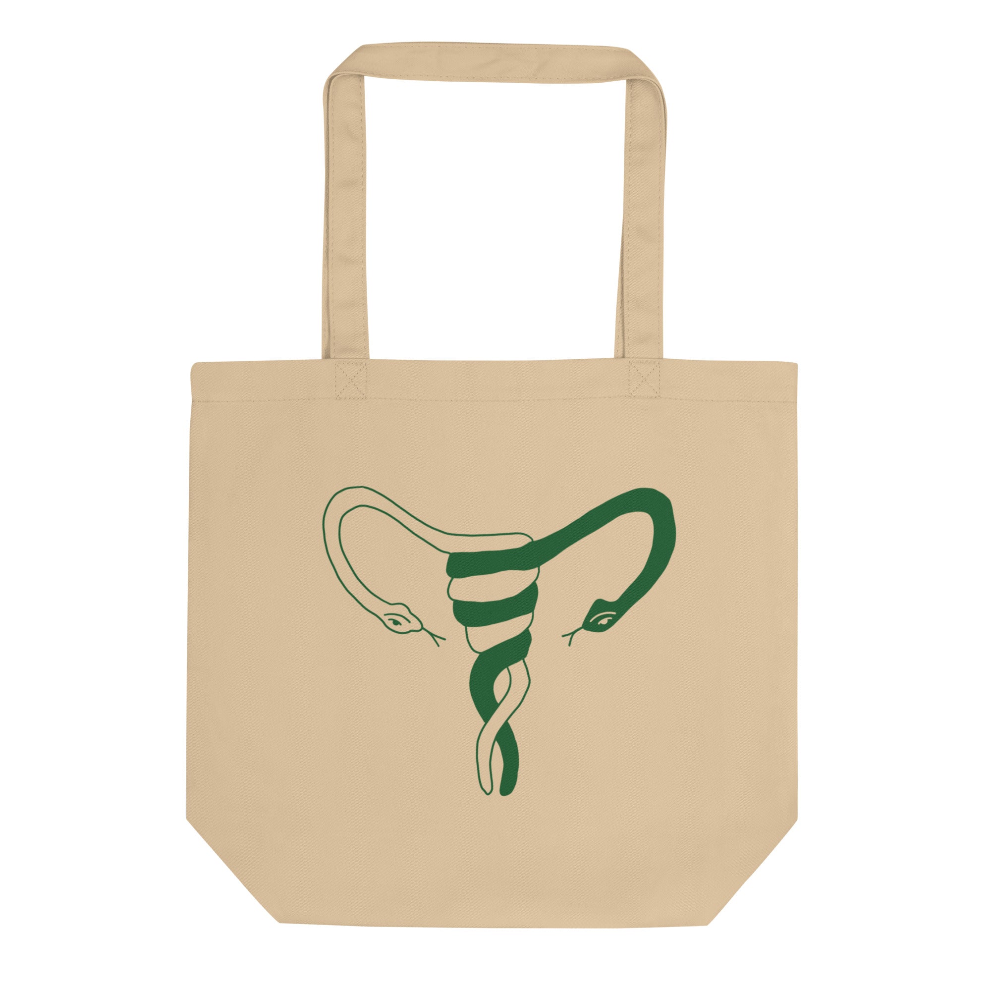 Snake Uterus Tote Bag