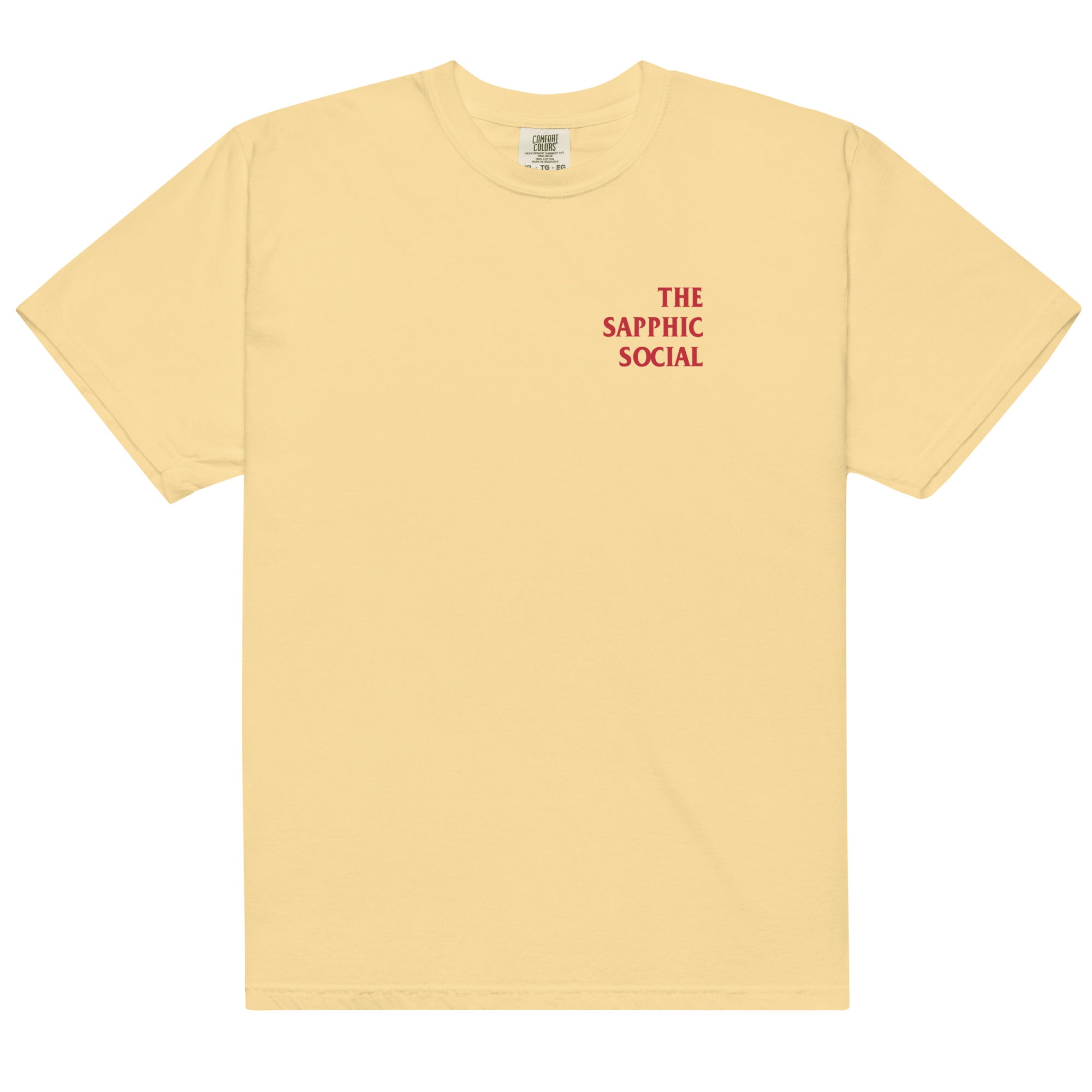 The Sapphic Social Classic Red T-Shirt
