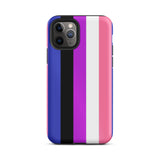 Genderfluid Flag Tough iPhone Case