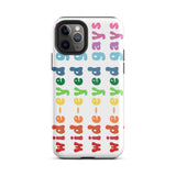 Wide-Eyed Gays Tough iPhone Case
