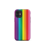 Original Rainbow Pride Flag Tough iPhone Case