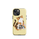 I'm Gay Tough iPhone Case