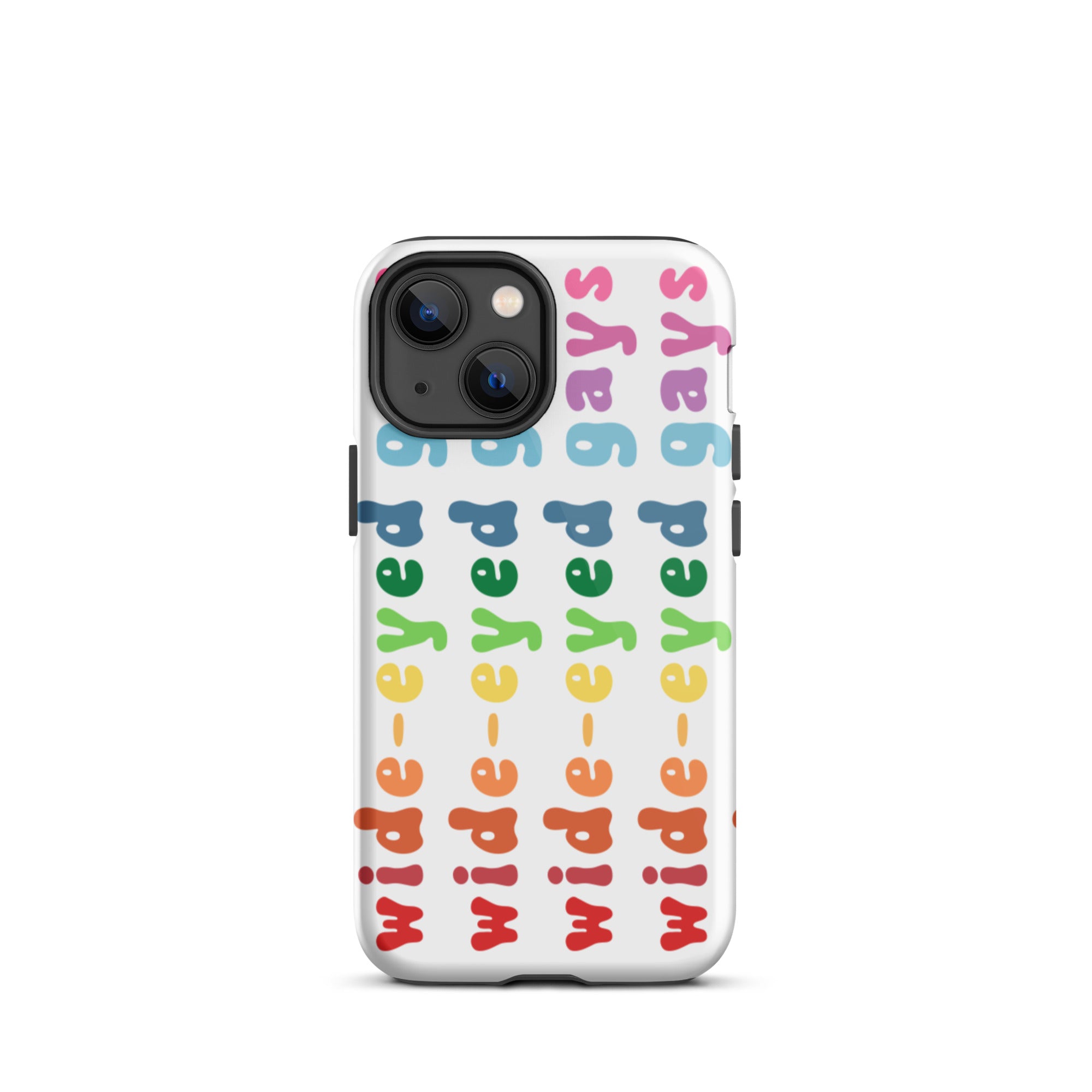 Wide-Eyed Gays Tough iPhone Case