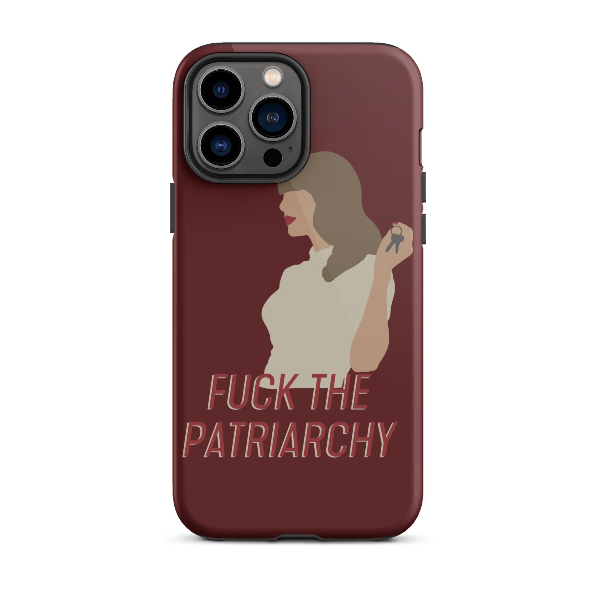 Fuck The Patriarchy (All Too Well Lyric) Tough iPhone Case