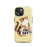 I'm Gay Tough iPhone Case