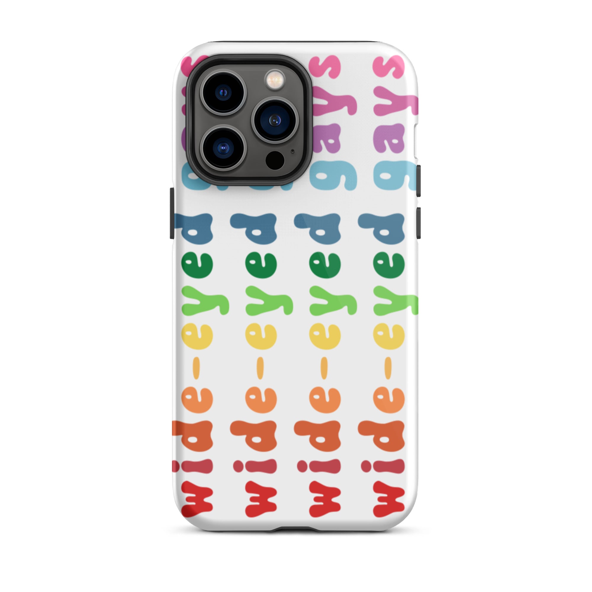 Wide-Eyed Gays Tough iPhone Case