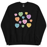 Naughty Valentine's Candy Hearts Sweatshirt