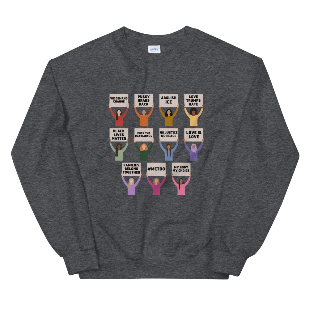 Original Protesting Women Sweatshirt