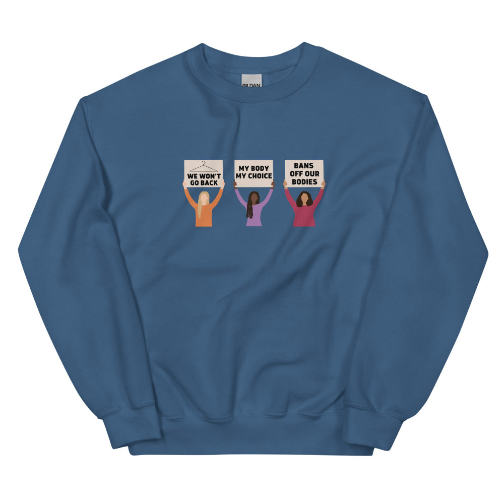 Pro-Choice Protest Sweatshirt