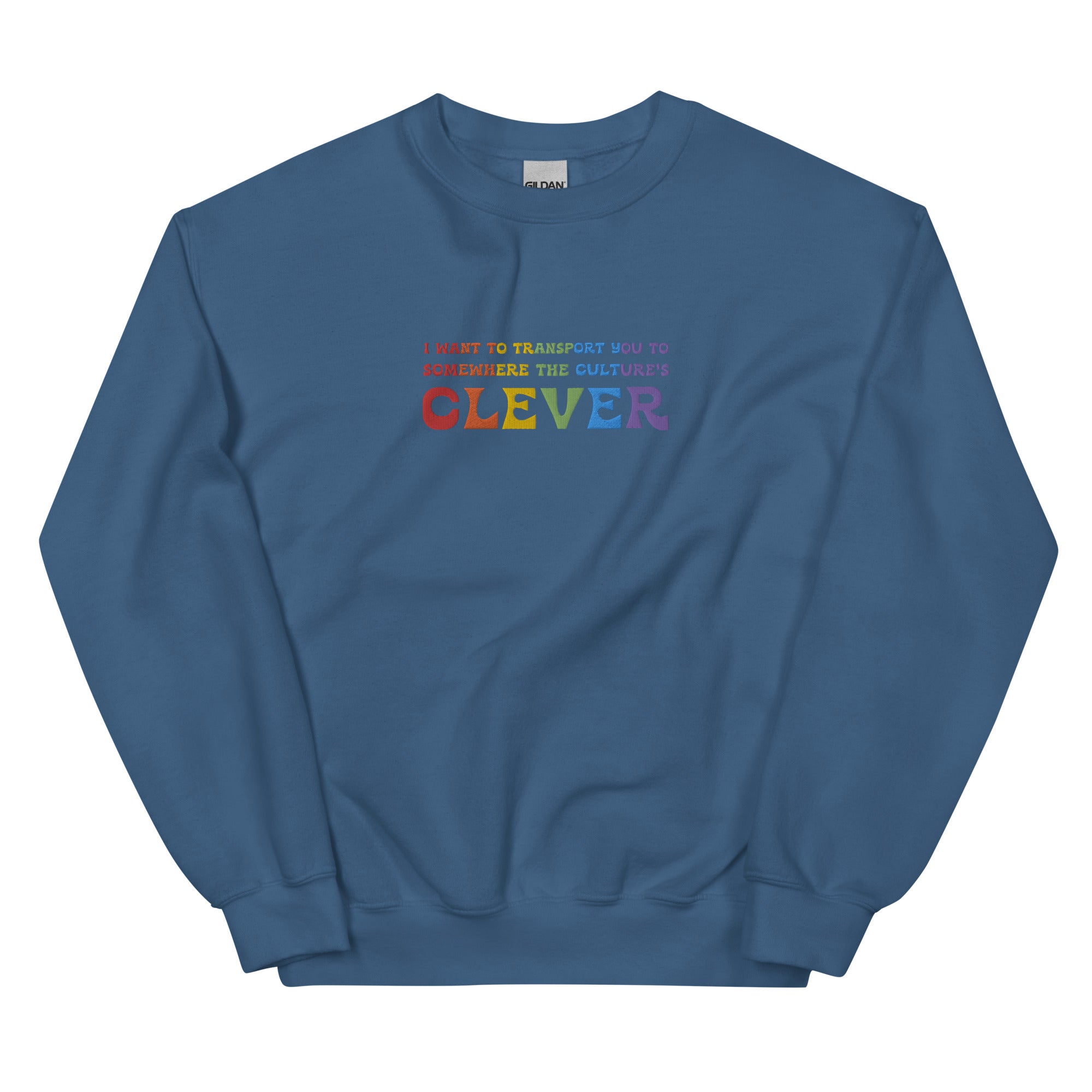 Culture's Clever Embroidered Sweatshirt