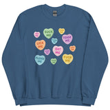 Naughty Valentine's Candy Hearts Sweatshirt