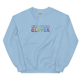 Culture's Clever Embroidered Sweatshirt