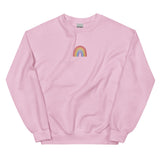 Rainbow Embroidered Sweatshirt