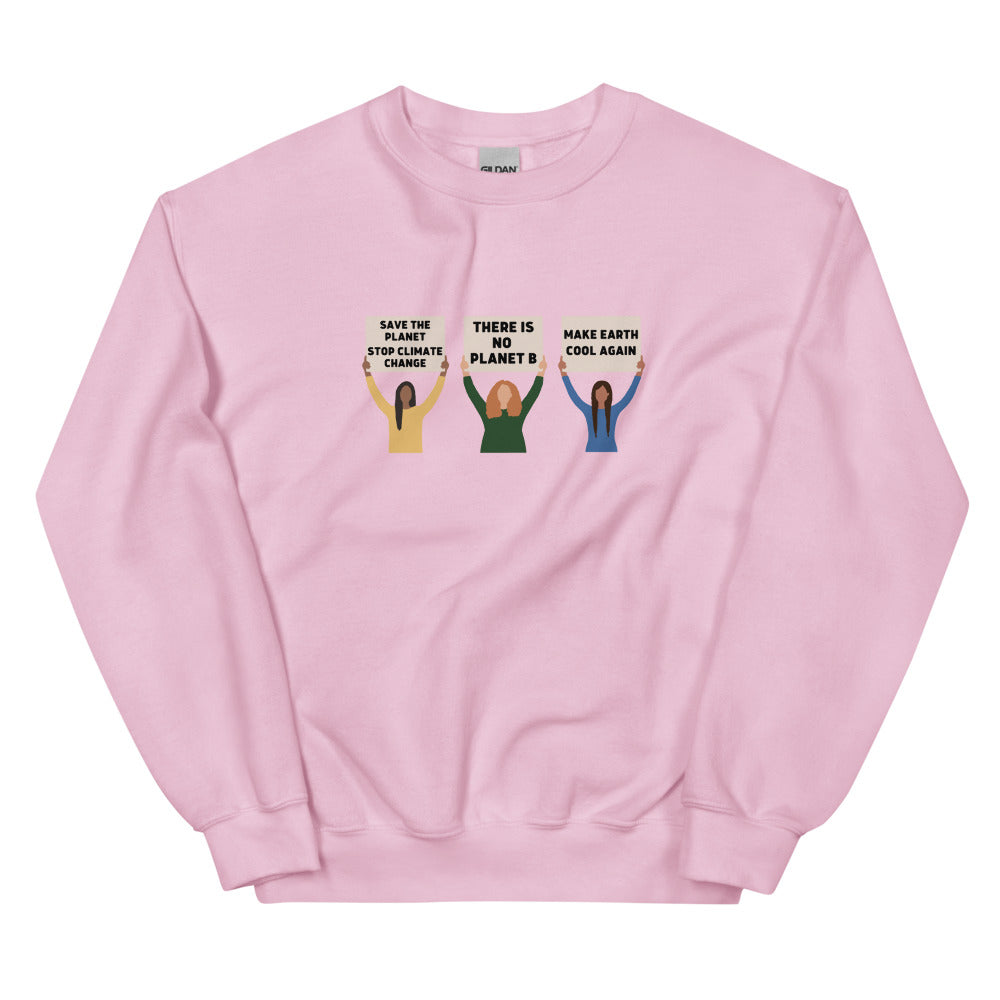 Climate Change Protest Sweatshirt
